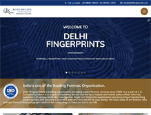 Tablet Screenshot of delhifingerprints.com